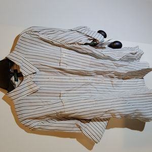 Ladies Lauren by Ralph Lauren Cotton Button-front,  Large, NWT